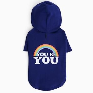 NWT Pride “You do you” dog hoodie M